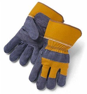 Rawhyde Frontier Double Palm Work Gloves, Large    