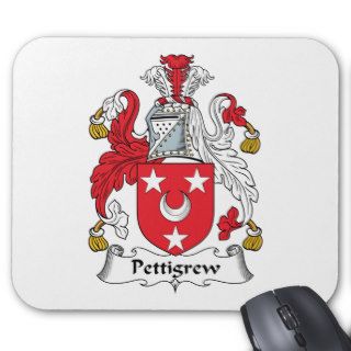 Pettigrew Family Crest Mouse Mat