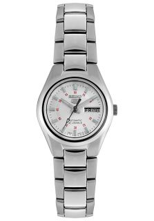 Seiko SYMC21  Watches,Womens Seiko 5 Automatic Silver Dial Stainless Steel, Casual Seiko Automatic Watches