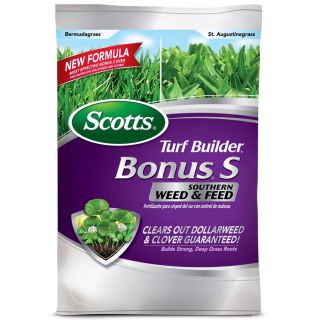 Scotts 10,000 sq ft Turf Builder Bonus S Weed and Feed Lawn Fertilizer (32 0 9)