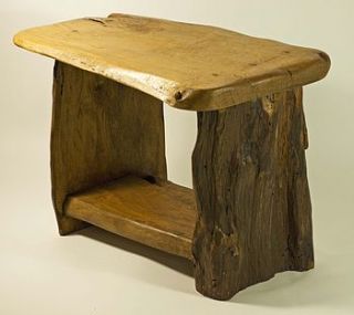 handmade bed side/side/small coffee table by kwetu