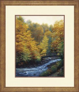 Autumn Stream By Charles White Signed Limited Edition Lithograph   Prints