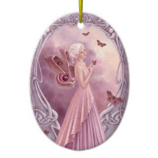 Birthstones   Pearl Fairy Ornament