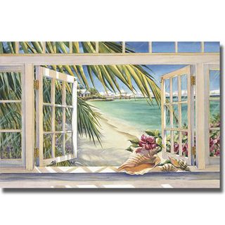 Kathleen Denis 'Room with a View' Canvas Art Canvas