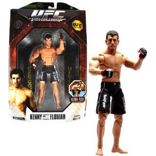 Jakks Pacific Ultimate Fighting Championship Series 5 UFC Collection 7 1/2 Inch Tall Wrestler Action Figure   UFC #87 Amerian KENNY FLORIAN "KENFLO" with Ultra Flex Articulation Toys & Games