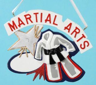 Martial Arts Christmas Ornament Sports & Outdoors