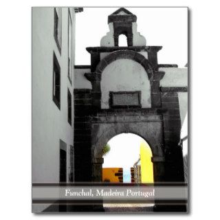 Historical Buildings  Funchal, Madeira (Portugal) Post Card