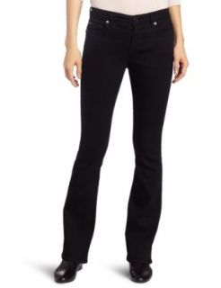 Calvin Klein Jeans Women's Curvy Boot Leg Jean, Black, 2x30