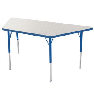 Marco Group Inc. 30 x 60 Trapezoid Adjustable Activity Table