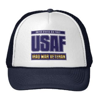 IRAQ WAR   Air Force Mesh Hats