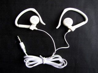 White Stereo Headphones 3.5mm with Ear Hooks for Nokia Lumia 520 521 710 800 810 822 900 920 928 1020 Asha 303 XpressMusic 4G LTE Mobile Phone Touch Screen Smartphone In Ear Headset Earset Headphone 3.5 mm Cell Phones & Accessories