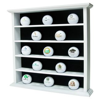 White Golf Ball Cabinet