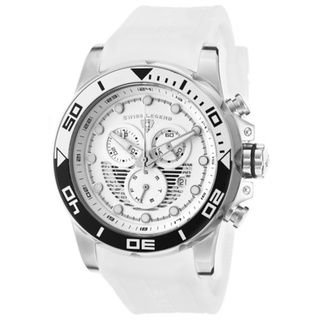 Swiss Legend Men's SL 21368 02 WHAS Avalanche White Chronograph Watch Swiss Legend Men's Swiss Legend Watches