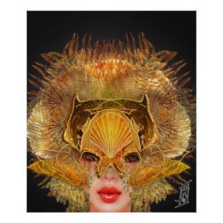 Mermaid Mask   Siren Posters