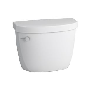 KOHLER Cimarron White 1.28 GPF (4.85 LPF) 12 in Rough In Single Flush High Efficiency Toilet Tank