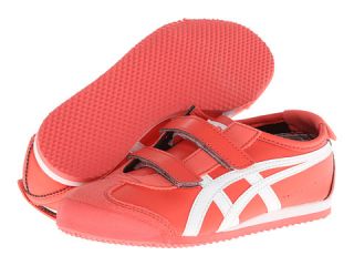 Onitsuka Tiger Kids by Asics Mexico 66 Baja PS (Toddler/Little Kid/Big Kid) Hot Coral/White