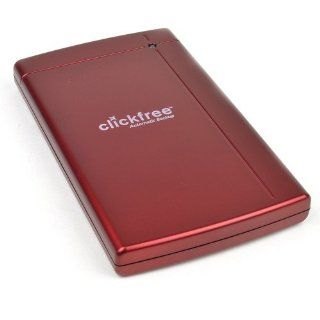 Clickfree Automatic Backup 500 GB Portable External Hard Drive 523R 1004 100 (Deep Red) Computers & Accessories