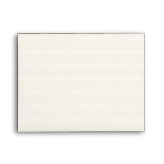 Beige Tan Color Stripe Pattern. Envelope
