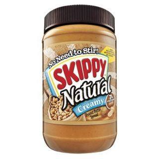 Skippy Natural Creamy Peanut Butter 40 oz