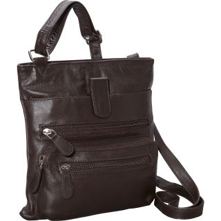R & R Collections Front Zip Around Cross Body