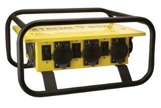 Coleman Cable 01972 3R 02 Temporary Power Distribution Box, 50 Amp 125/250V   Electrical Boxes  