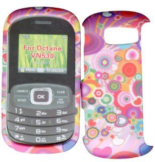 Multi Designs LG Octane VN530 Verizon Case Cover Phone Hard Cover Case Snap on Faceplates Cell Phones & Accessories