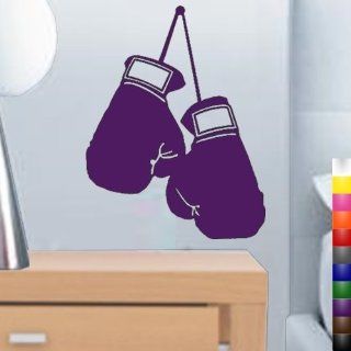 StikEez Purple 20" Hanging Boxing Gloves Fun Wall Decal   Wall Decor Stickers