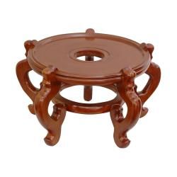 Rosewood 10 inch Honey Fishbowl Stand (China) Accent Pieces