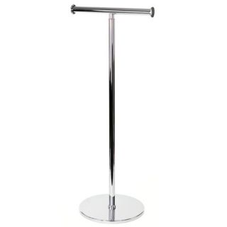 Smedbo Outline Lite Toilet Roll Holder with Square Base in Polished