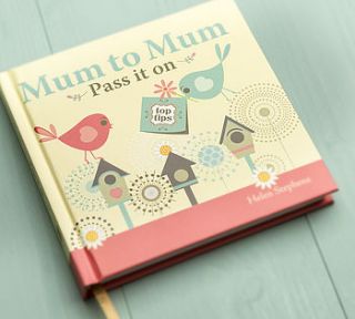 'mum to mum pass it on' book by from you to me