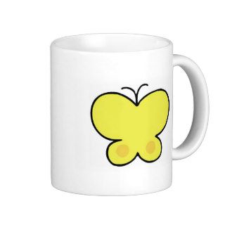 Butterfly Insect Cute Cartoon Caricature Mug