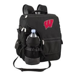 Picnic Time Turismo Wisconsin Badgers Embroidered Black