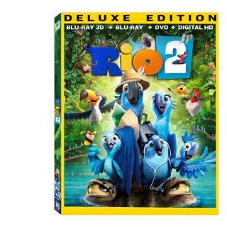 Rio 2 (3D Blu ray) Jesse Eisenberg, Anne Hathaway, Jemaine Clement, Carlos Saldanha Movies & TV