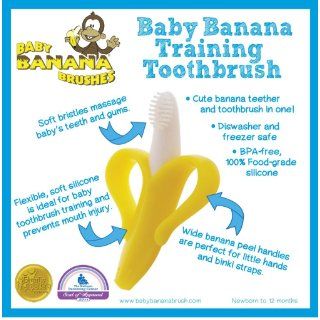 Baby Banana Bendable Training Toothbrush, Infant  Baby