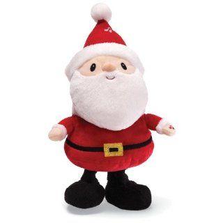Walking SANTA CLAUS Plush Christmas Toy GUND NEW Adorable Fun he Talks Toys & Games