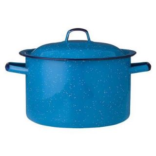 IMUSA Enamel Stock Pot   Turquoise (7.75 qt.)