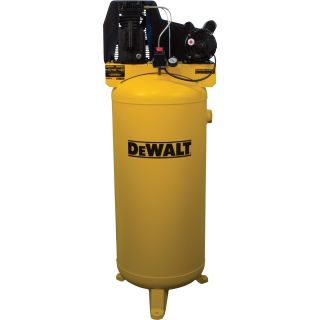 DEWALT Electric Air Compressor — 3.7 HP, 60-Gallon Vertical Tank, Model# DXCMLA3706056  10   20 CFM Air Compressors