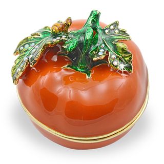 Objet d'art 'You Say Tomato' Trinket Box Collectible Figurines
