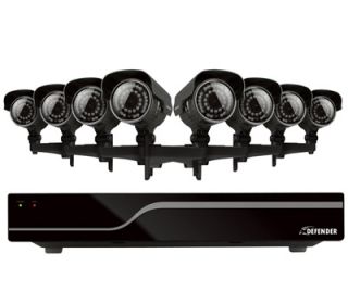 Sentinel DVR Surveillance System — 16-Channel DVR with 8 High-Resolution Security Cameras, Model# 21050  Security Systems   Cameras