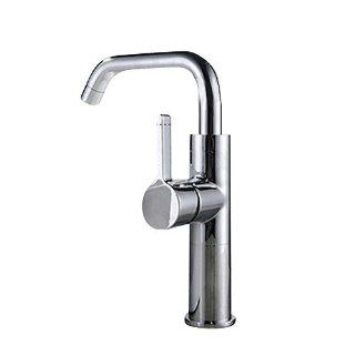 B&R Bathroom Lavatory Vanity Vessel Sink Faucet, Chrome, Swivel Spout   Touch On Bathroom Sink Faucets  