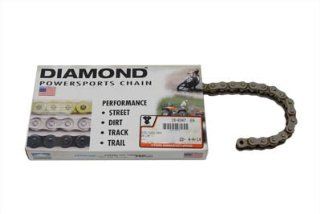 Motorcycle .530 120 Link Chain Nickel Plated Automotive
