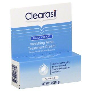 Clearasil Vanishing Treatment Acne Medication Cream, Maximum Strength  Facial Spot Treatments  Beauty