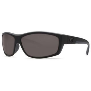 Costa Del Mar Saltbreak Sunglasses   Blackout Frame with Gray 580P Lens 728624