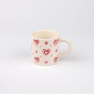 valentine's hearts lurv2 mini mug by roelofs & rubens