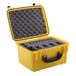 Seahorse SE 540 Quick Draw Case for 4 Handguns (Yellow)  Pistol Cases  Sports & Outdoors