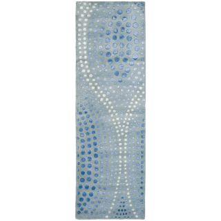 Safavieh Handmade Soho Light Blue Wool Rug (26 X 16)