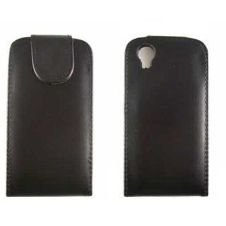 Flip Case Cover Skin For LG Optimus GT540 / Black Design Cell Phones & Accessories