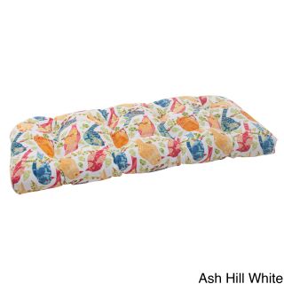 Pillow Perfect Outdoor Ash Hill Wicker Loveseat Cushion