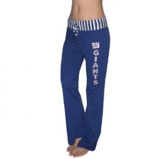 NFL New York Giants Womens Comfortable Casual wear Lounge pants / Yoga Pants   Royal Blue (Size XL) Clothing