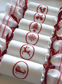 reusable christmas cracker by kate sproston design